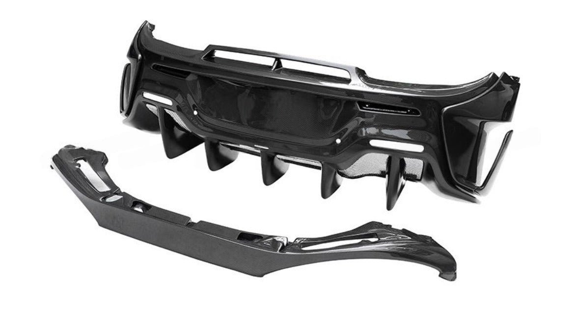 McLaren 600LT OEM carbon fiber rear bumper