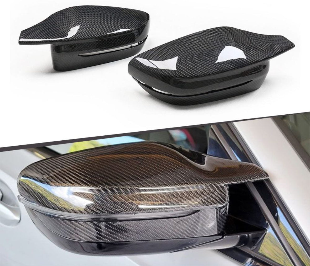 BMW G8X M3/M4 CARBON OEM-STYLE MIRROR CAPS WET CARBON
