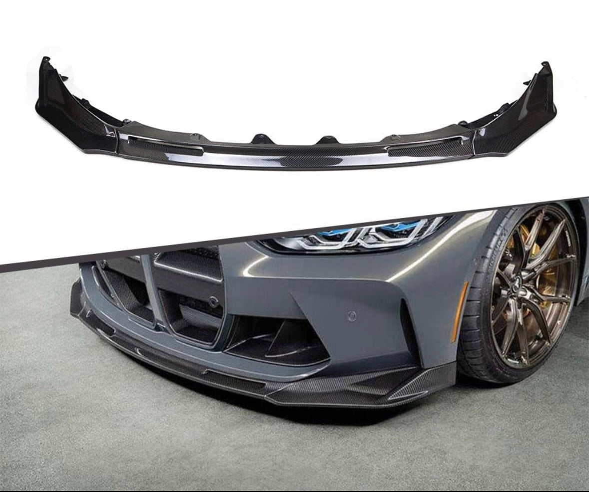 BMW G8X M3/M4 V STYLE CARBON FRONT LIP