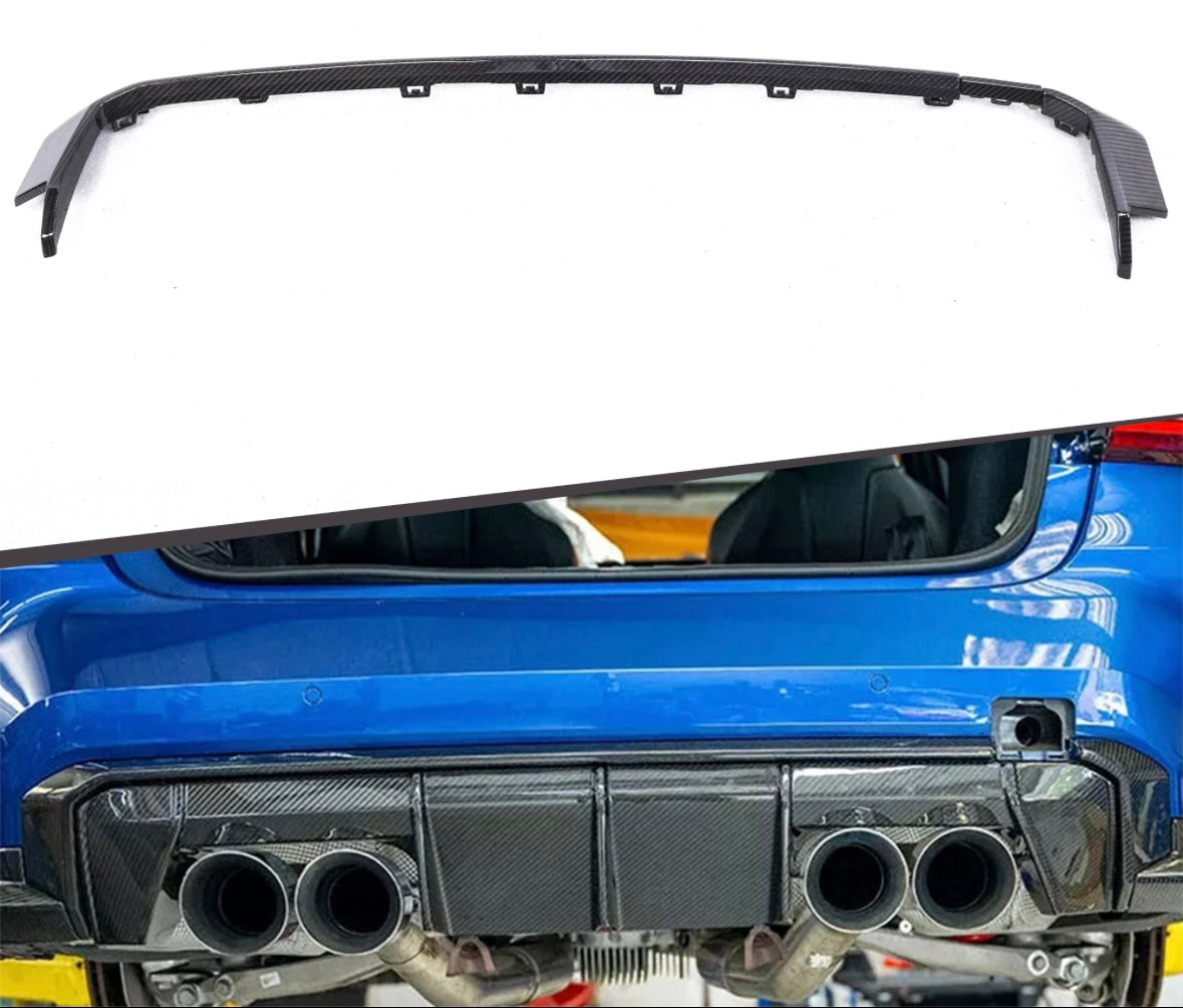 BMW G80 M3 CARBON REPLACEMENT REAR BUMPER TRIMS