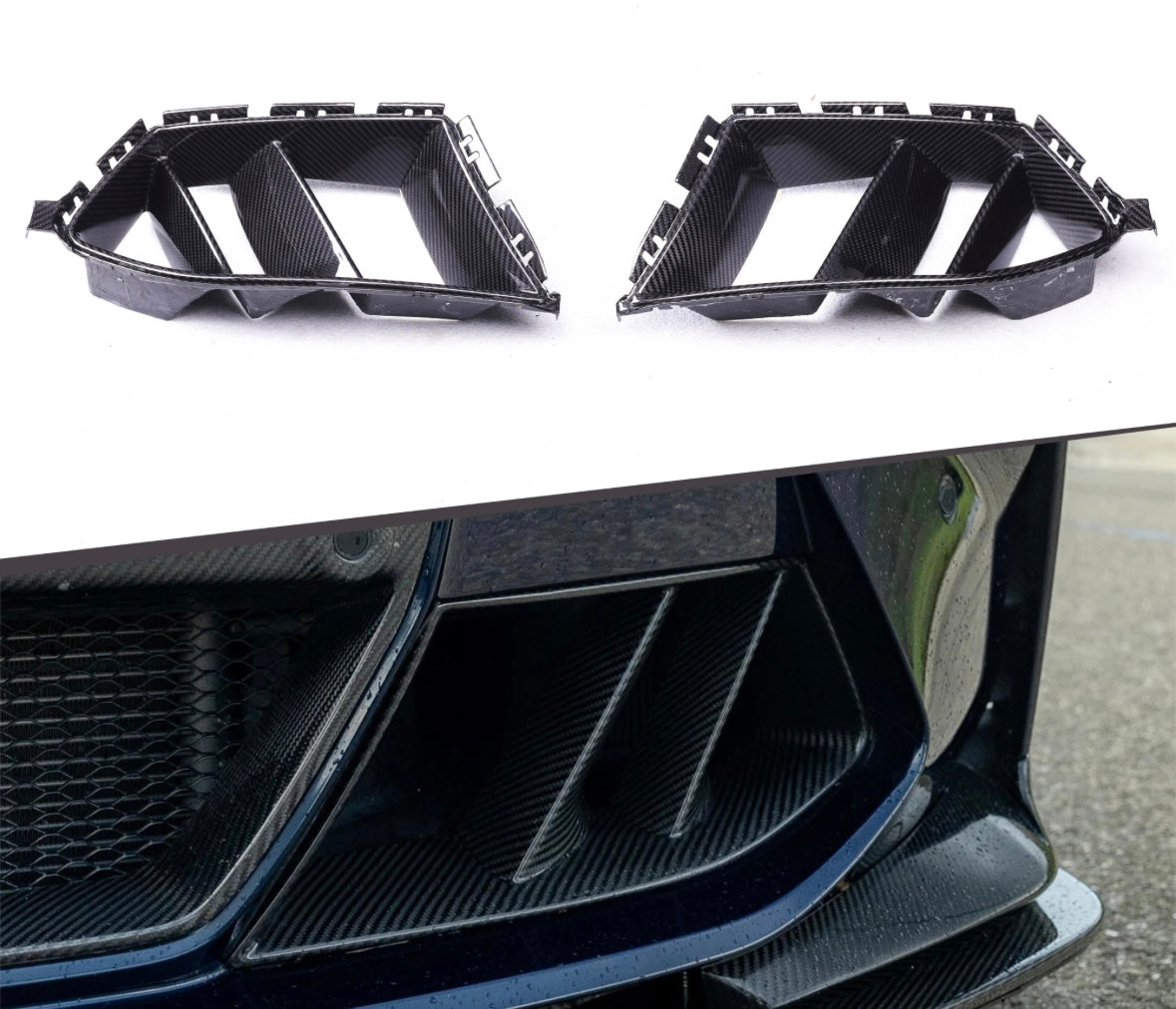 G8X M3/M4 MHC TYPE DRY CARBON AERO DUCTS