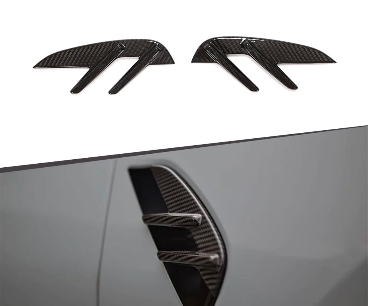 BMW G8X M3/M4 DRY CARBON FENDER TRIMS