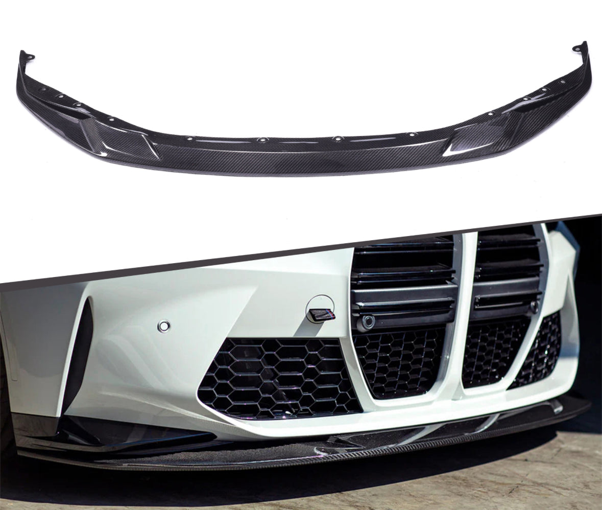 BMW G8X M3/M4 MHC STYLE CARBON FRONT SPLITTER