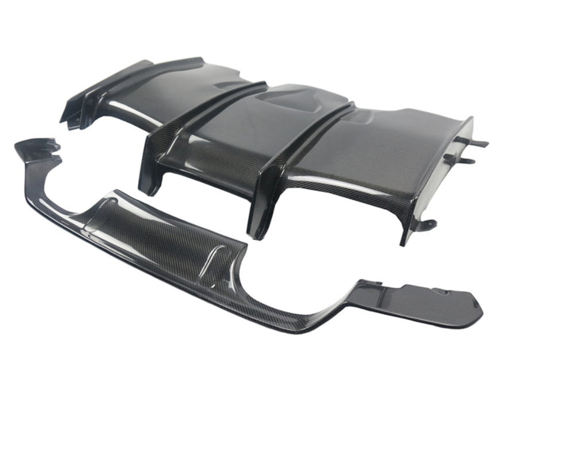 BMW F8X M3/M4 PSM STYLE CARBON REAR DIFFUSER