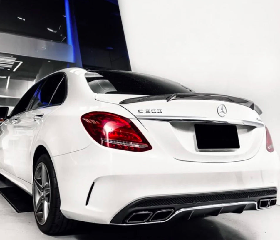 MERCEDES C63 AMG BRABUS REAR DIFFUSER