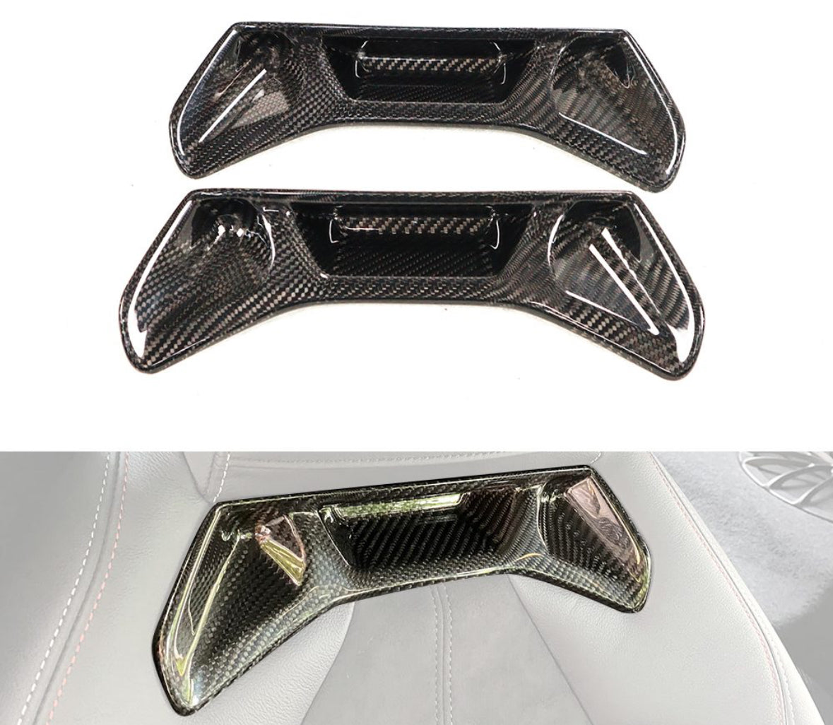 TOYOTA SUPRA MK5 CARBON FIBER SEAT COVERS