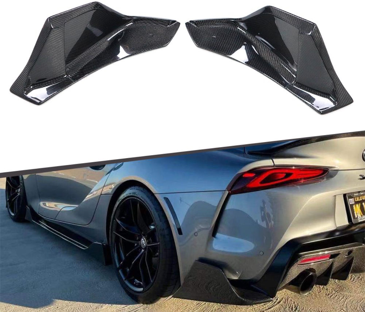 TOYOTA SUPRA MK5 AIMGAIN TYPE CARBON REAR SPLITTERS