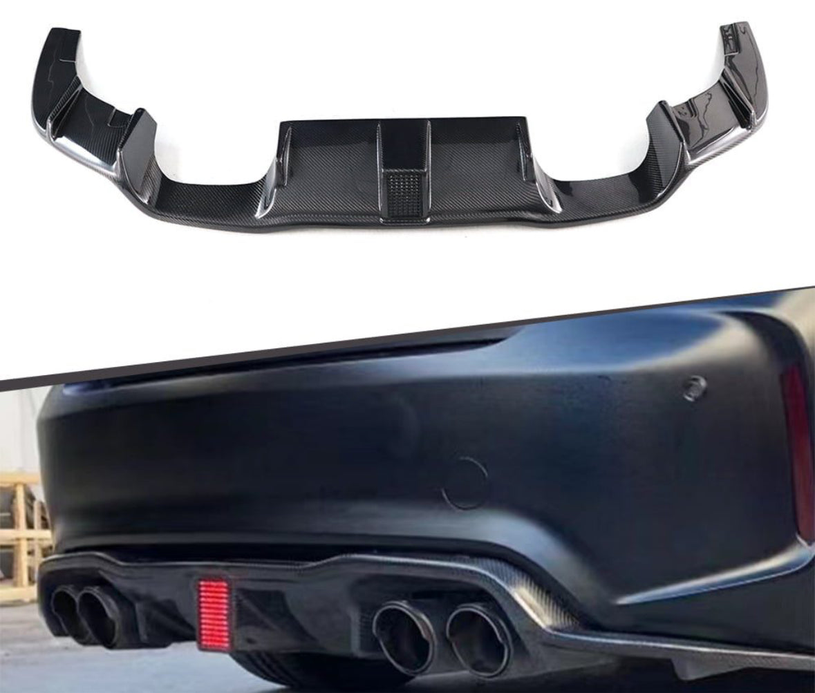 BMW F87 M2 KS STYLE CARBON REAR DIFUSSER