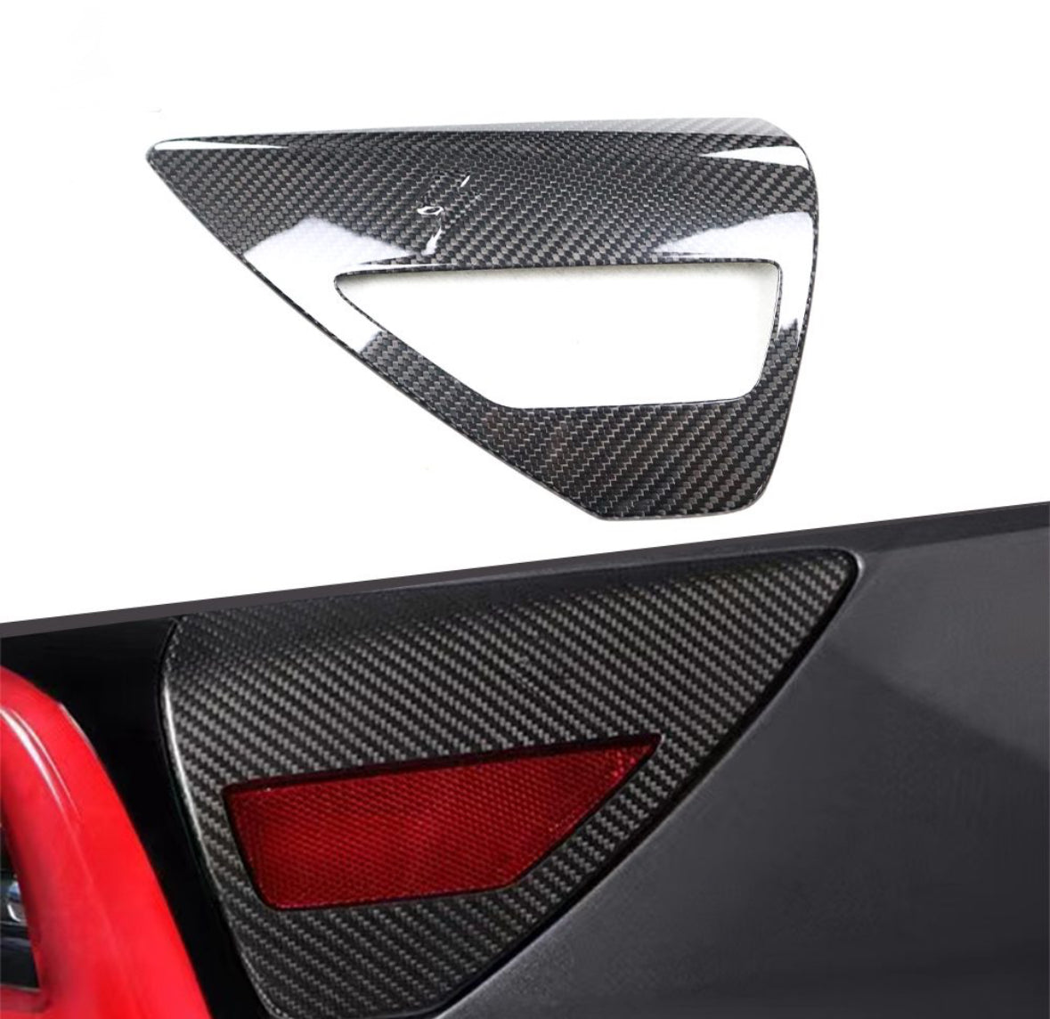 TESLA MODEL 3 & Y CARBON CHARGER PORT COVER