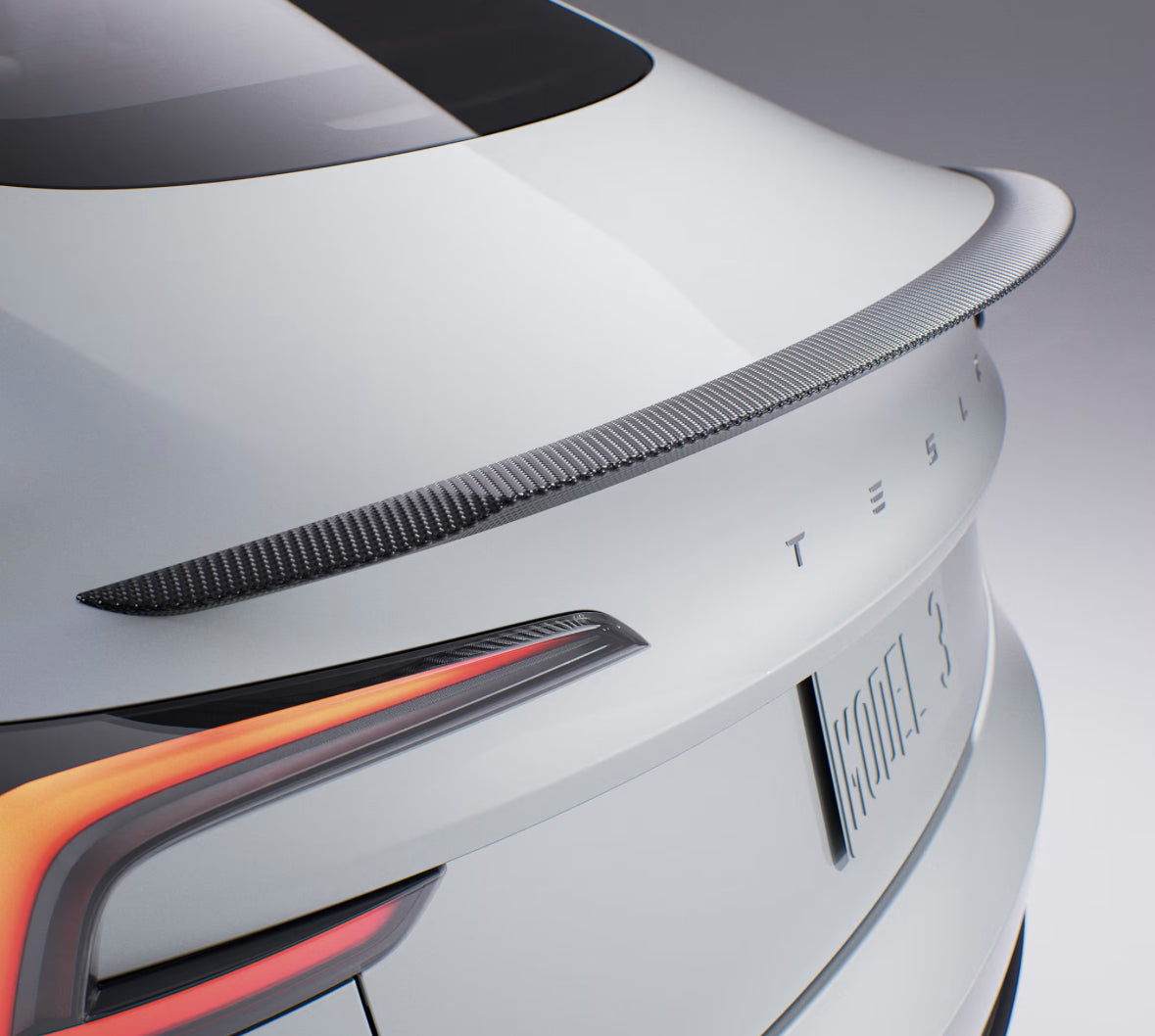 TESLA MODEL 3 PERFORMANCE CARBON SPOILER
