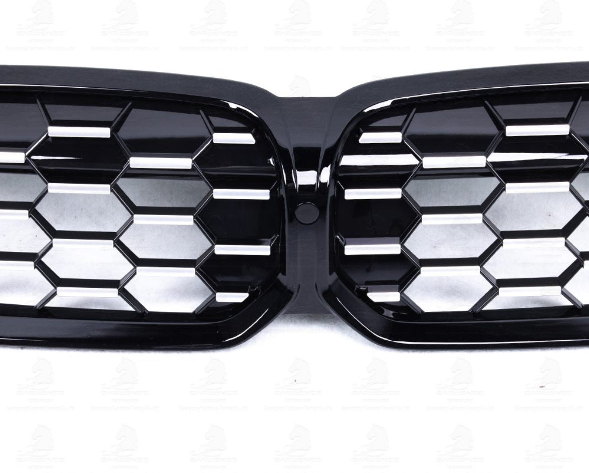 BMW G20 LCI DIAMOND GLOSS BLACK FRONT GRILLE