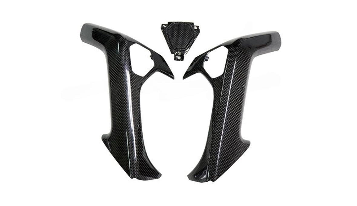 LAMBORGHINI HURACAN LP610 CARBON FIBER INSIDE DOOR HANDLE REPLACEMENT