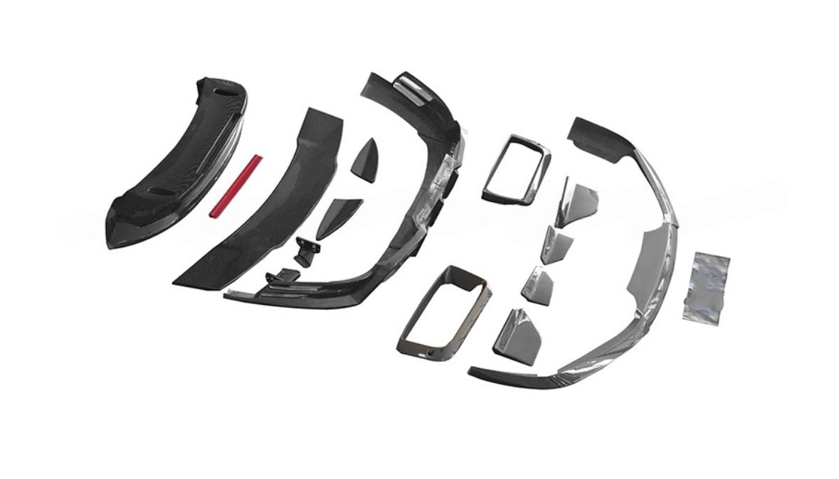 Porsche 992 modified brabus dry carbon fiber body kit