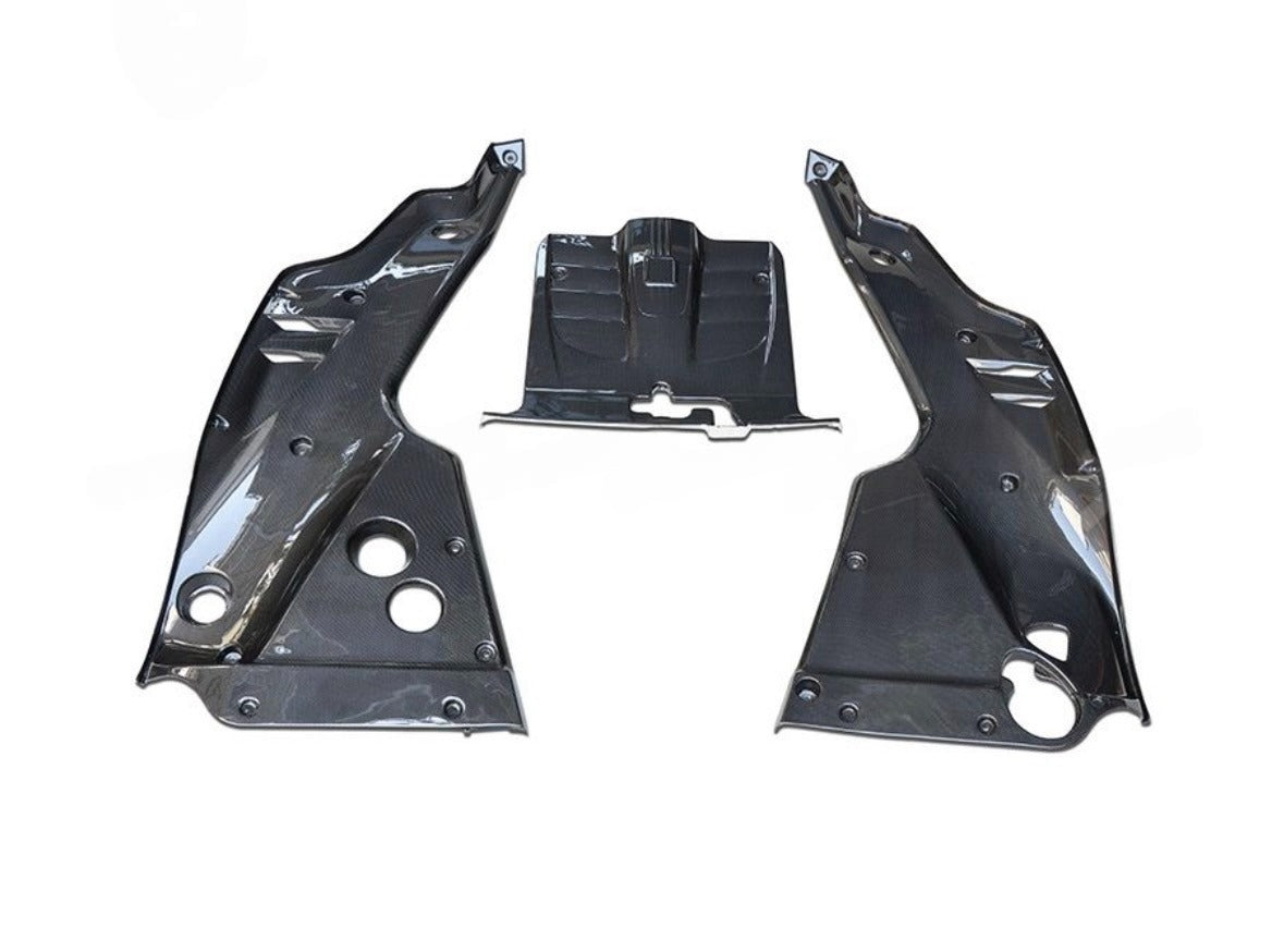 Ferrari F12 Engine Bay interior