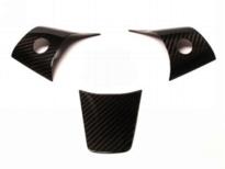 TESLA MODEL 3 & Y CARBON STEERING WHEEL TRIM