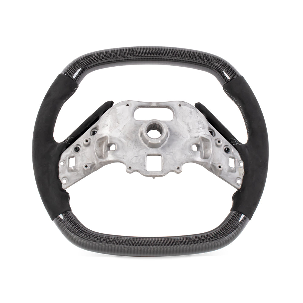 2020+ CORVETTE C8 CARBON FIBER  STEERING WHEEL & ALCANTARA