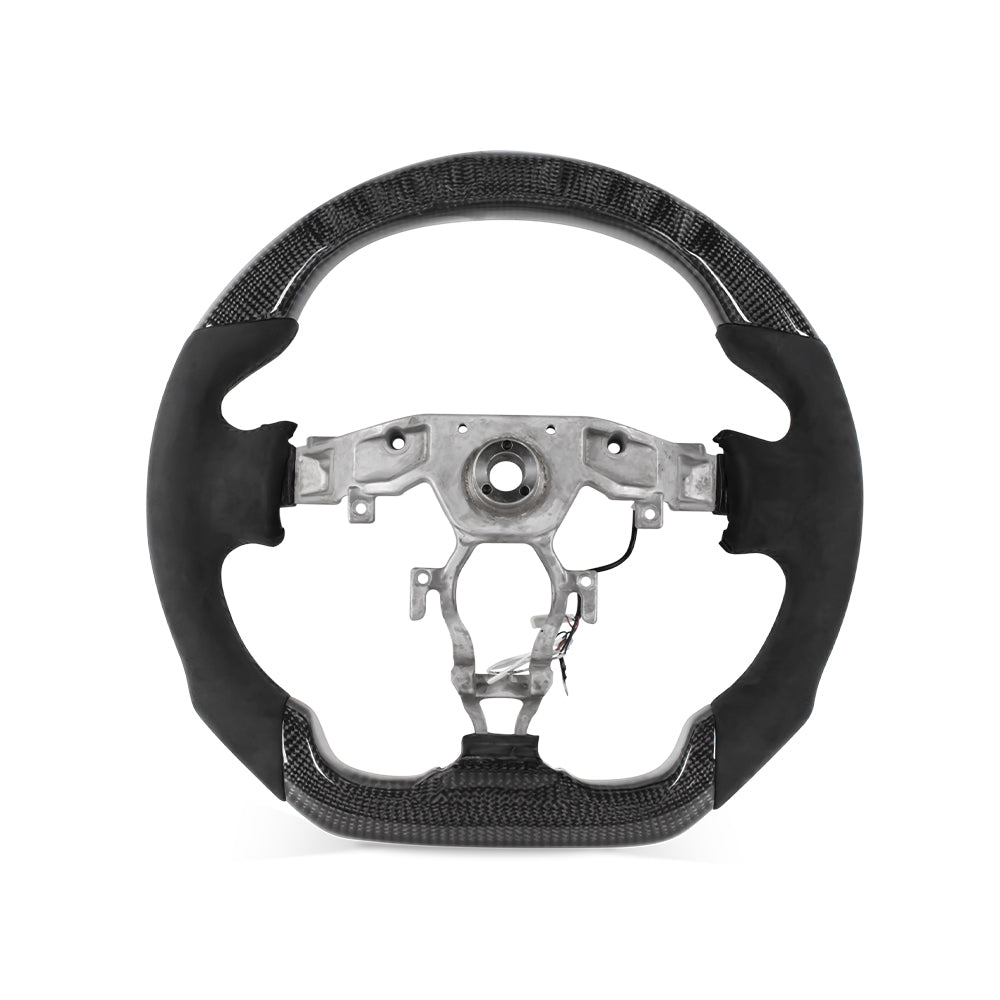 NISSAN 370Z LED ALCANTARA CARBON FIBER STEERING WHEEL