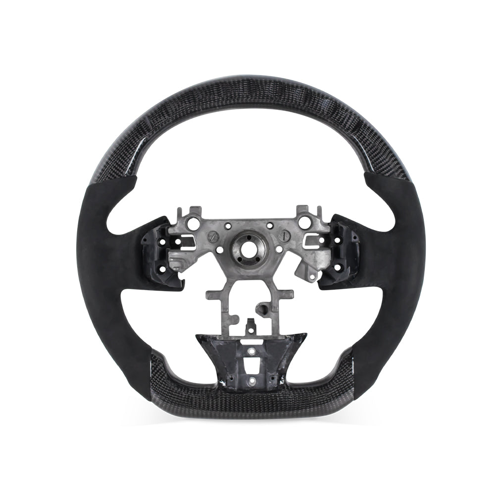 INFINITI Q50 CARBON FIBER ALCANTARA STEERING WHEEL WITH LED RACING STRIPE