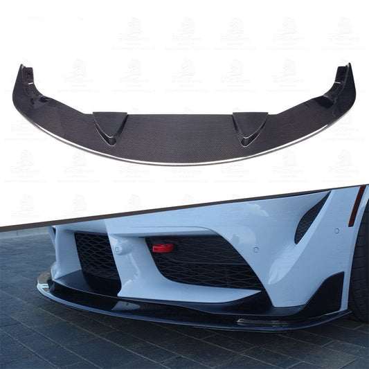 SUPRA MK5 ARTISAN STYLE CARBON FRONT SPLITTER