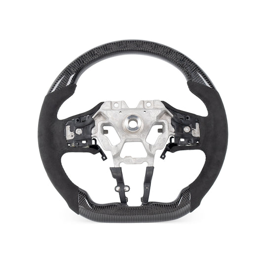 INFINITI Q60 2017-2023 GLOSSY CARBON FIBER ALCANTARA STEERING WHEEL