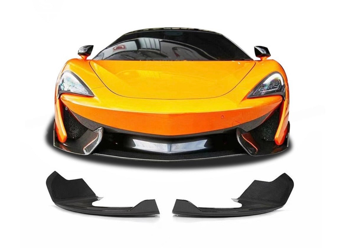 Mclaren 540C 570S 600LT Modified 620R Carbon Fiber Front Bumper Wrap Angle