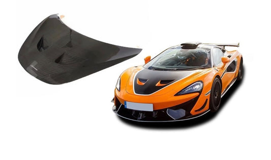 McLaren 540C 570S 600LT modified 620r dry carbon fiber hood
