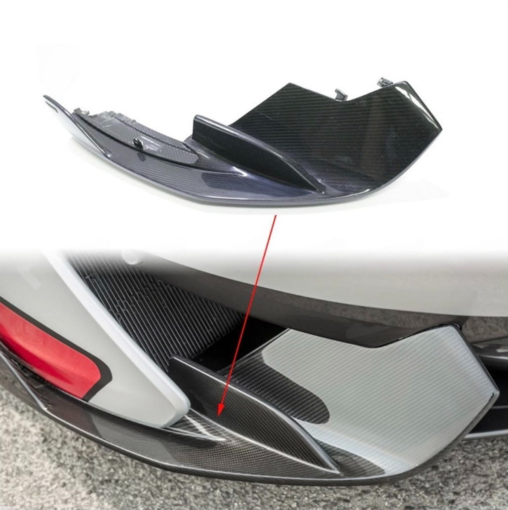 McLaren 540C 570S 600LT modified vorsteiner front wrap angle