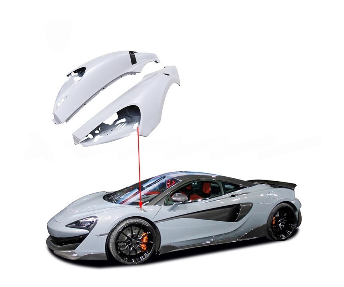 McLaren 540C-570S-600LT to mso fenders