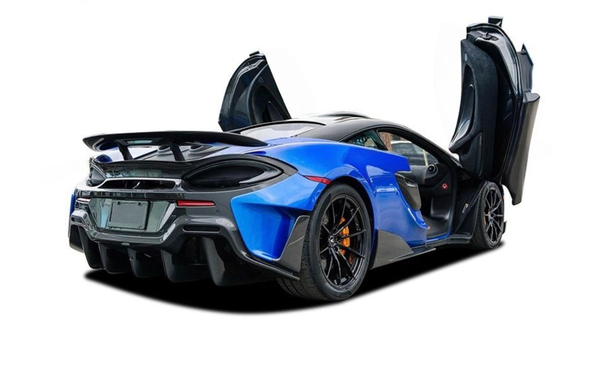McLaren 600LT OEM carbon fiber rear bumper