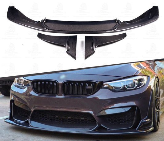 BMW F8X LT STYLE CARBON FRONT LIP