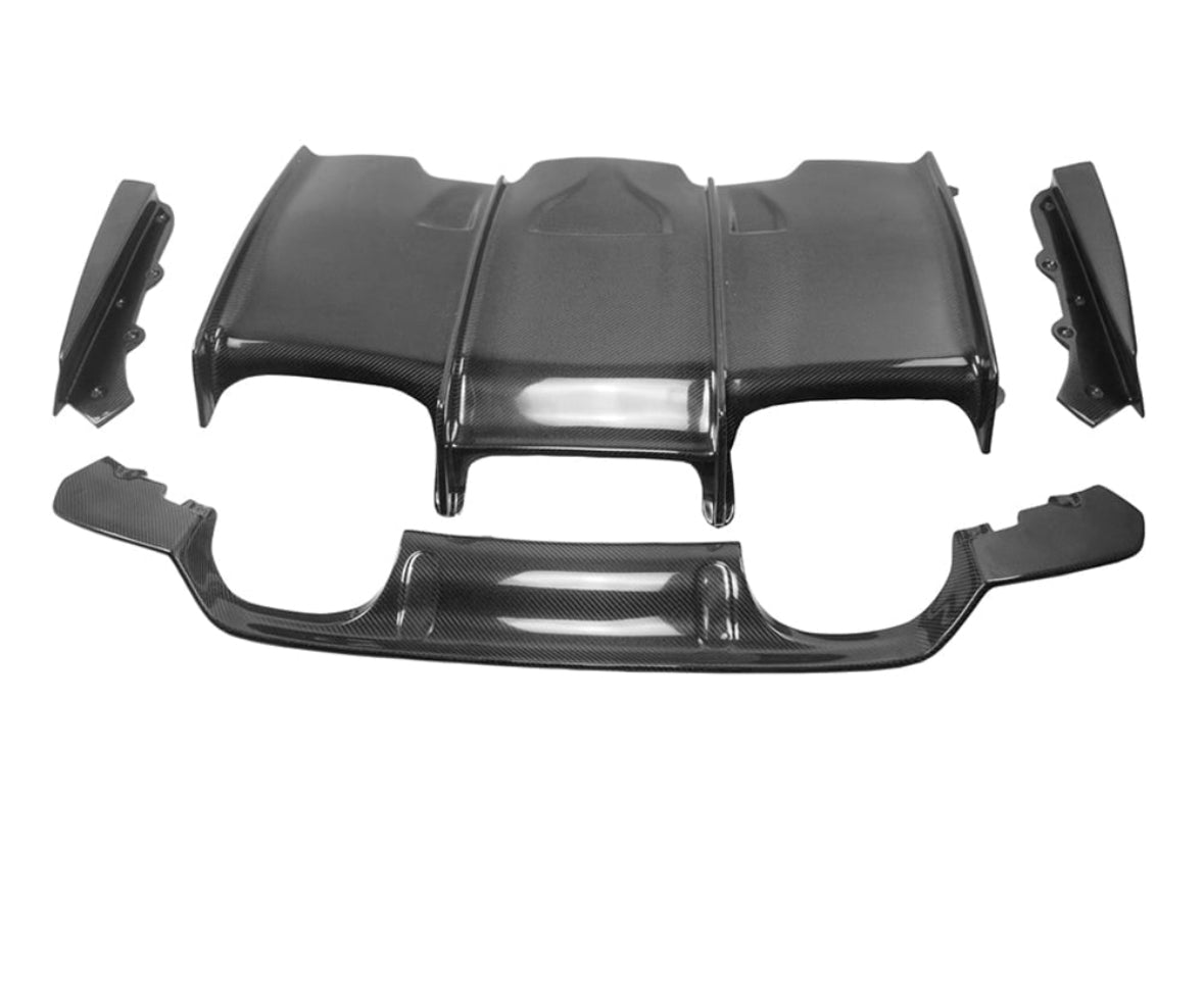 BMW F8X M3/M4 PSM Style Carbon Rear Diffuser