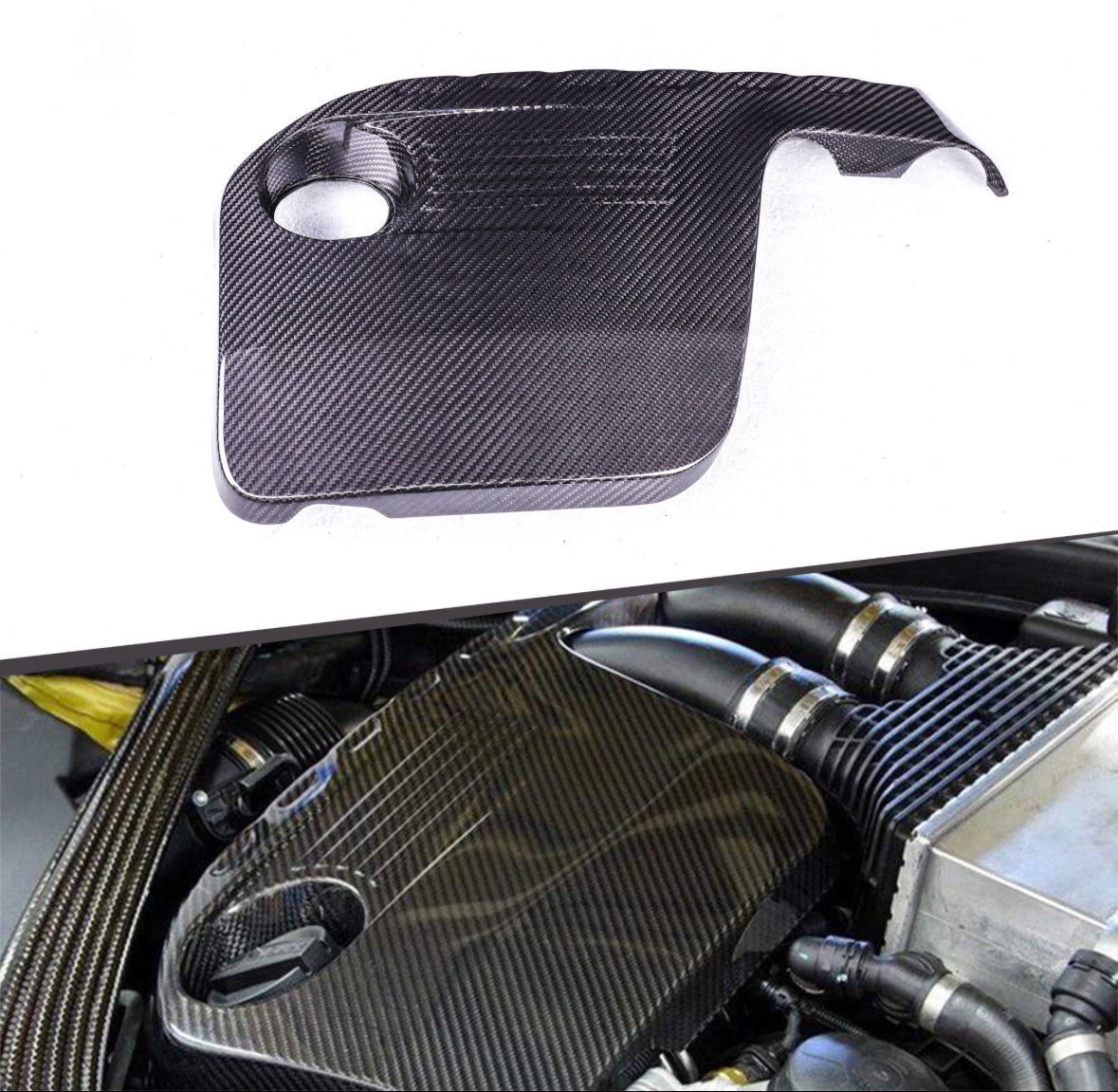 BMW F8X M3/M4 Carbon Engine Cover