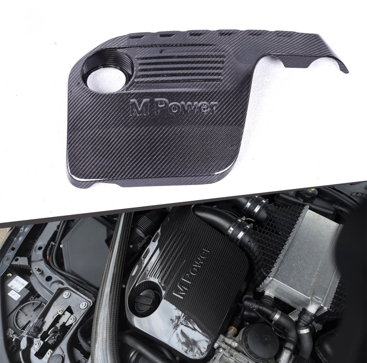 BMW F8X M3/M4 Carbon Engine Cover