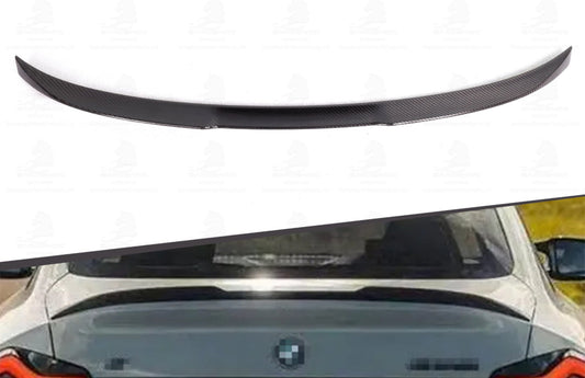 BMW G42 G87 V TYPE CARBON REAR SPOILER