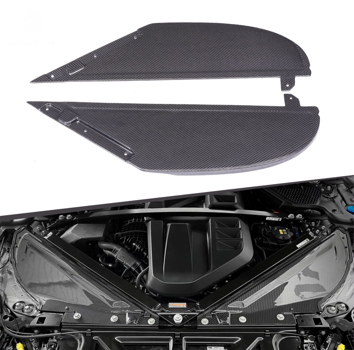 BMW G87 M2/G80 M3/G82 M4 CARBON AIR INTAKE COVER