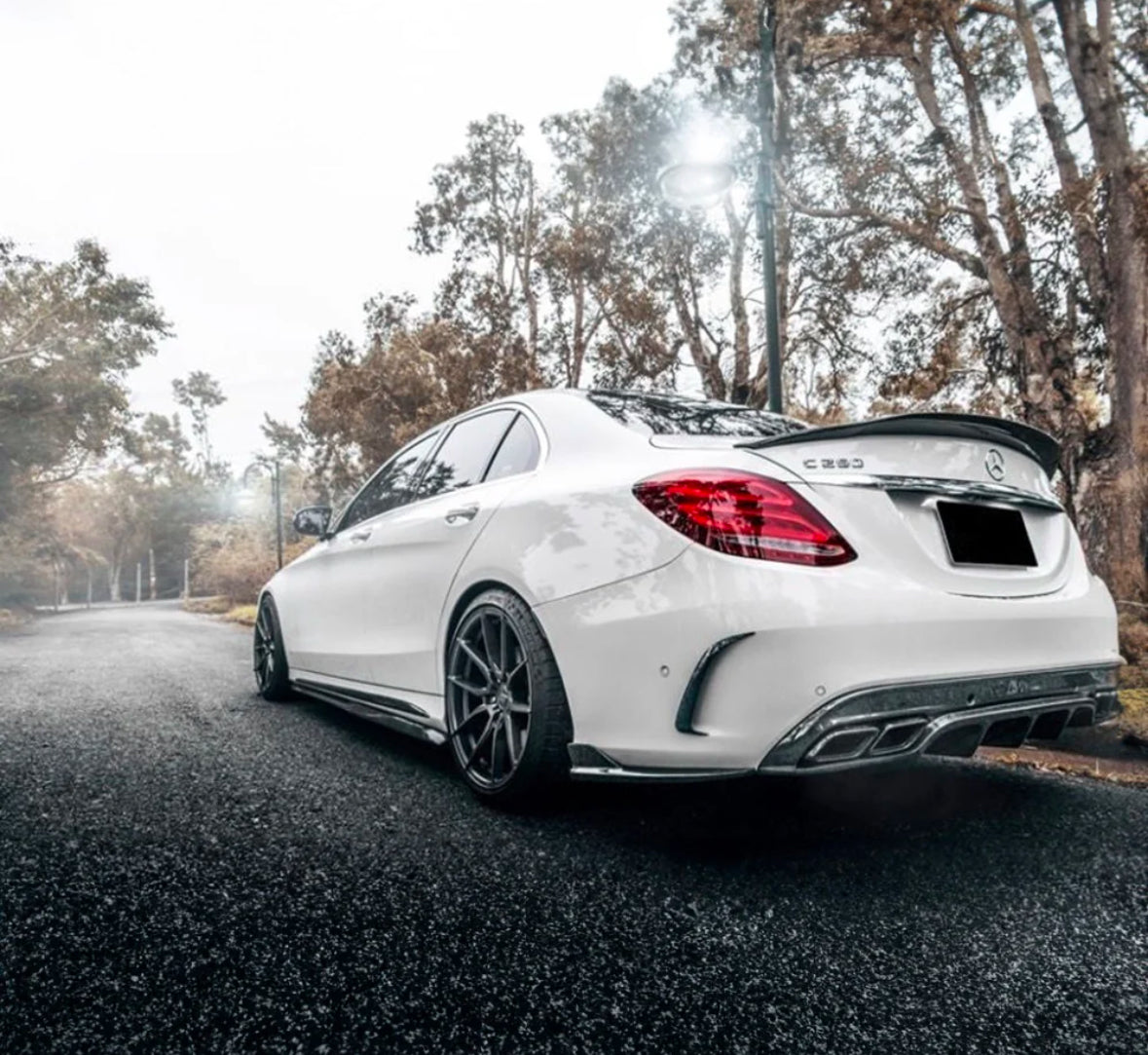 Mercedes C63 AMG BRABUS Full Carbon Fiber Aero Kit