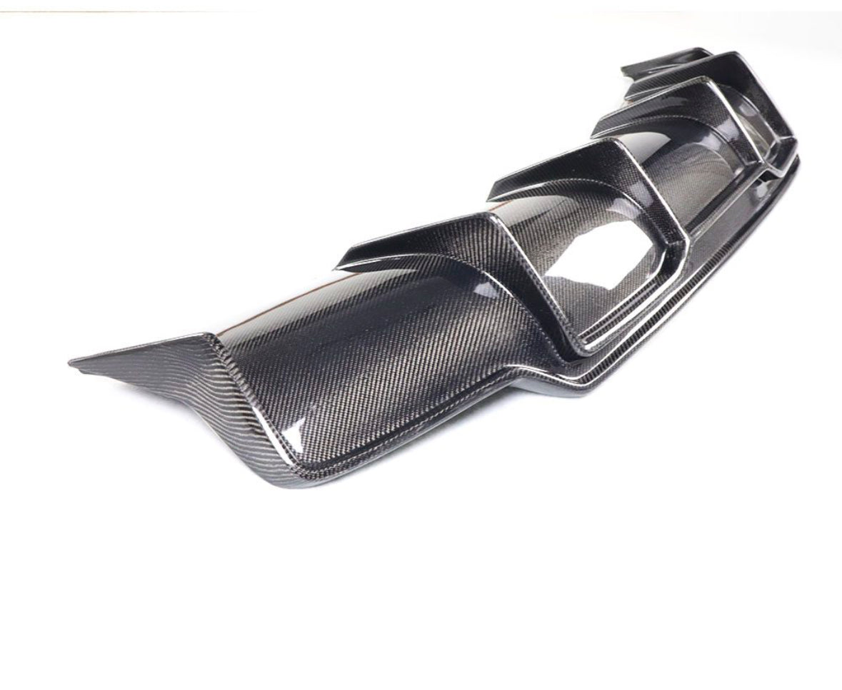 Tesla Model 3 V Type Carbon Rear Diffuser