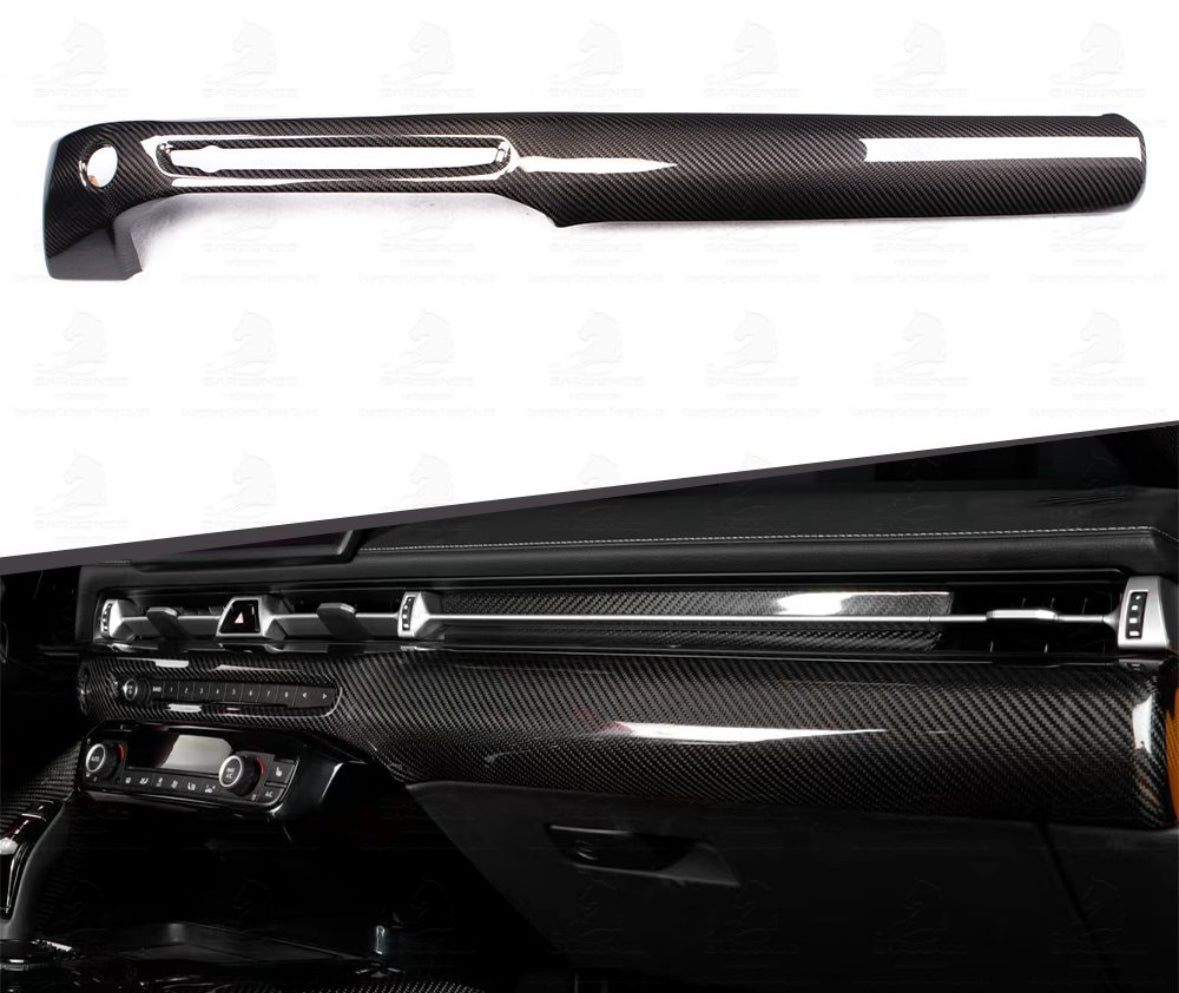 TOYOTA SUPRA MK5 CARBON FIBER LONG DASHBOARD TRIM