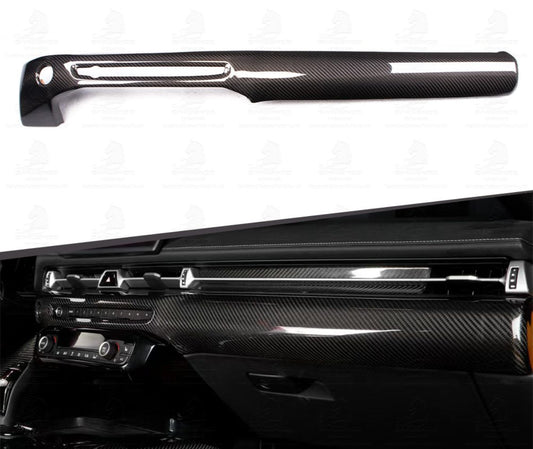 TOYOTA SUPRA MK5 CARBON FIBER LONG DASHBOARD TRIM