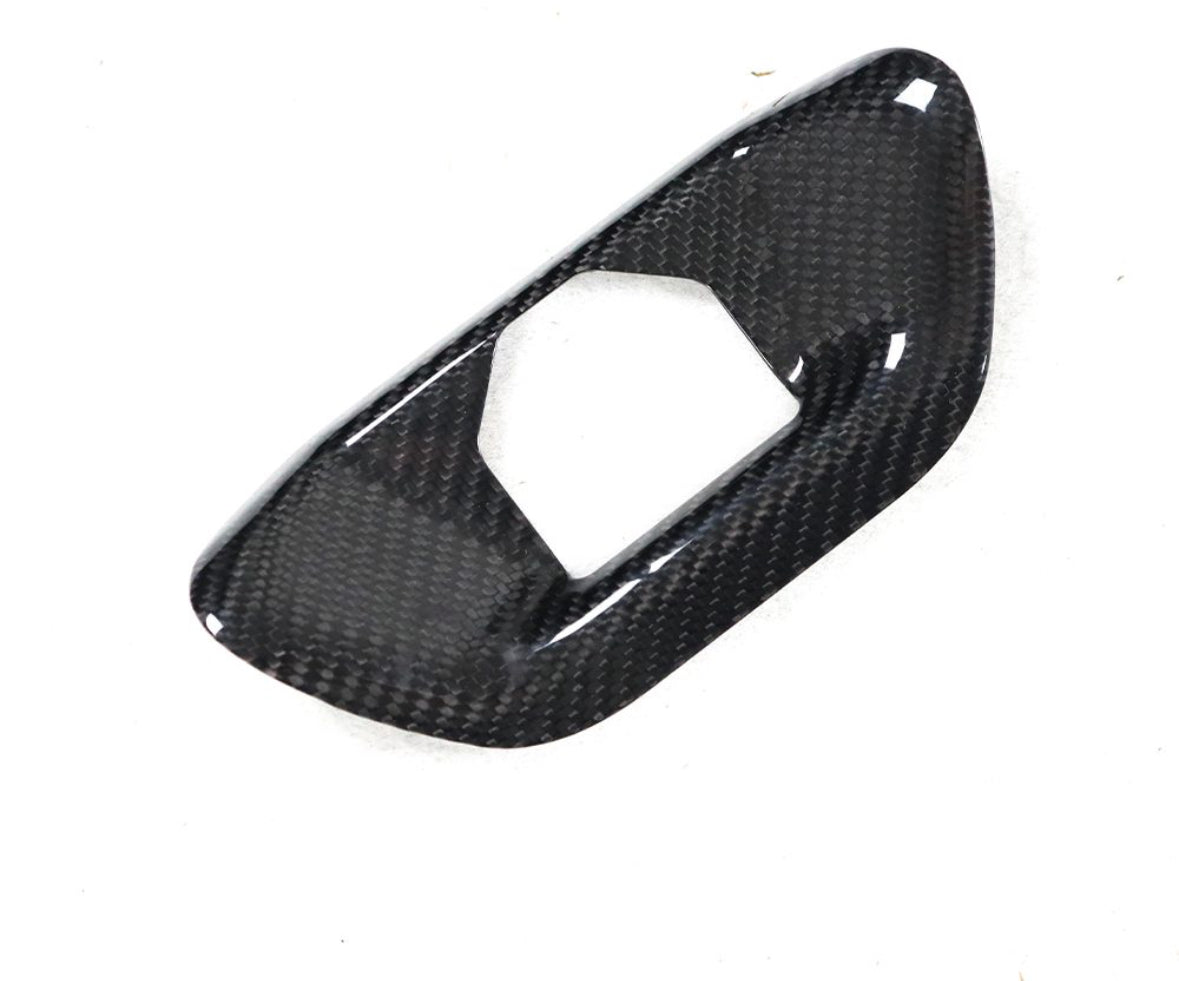 Toyota Supra MK5 Carbon Fiber Trunk Lock Trim