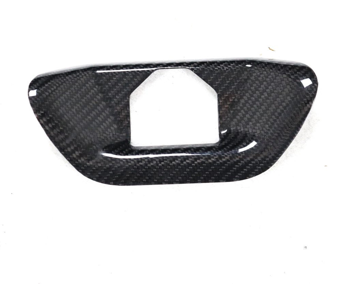 Toyota Supra MK5 Carbon Fiber Trunk Lock Trim