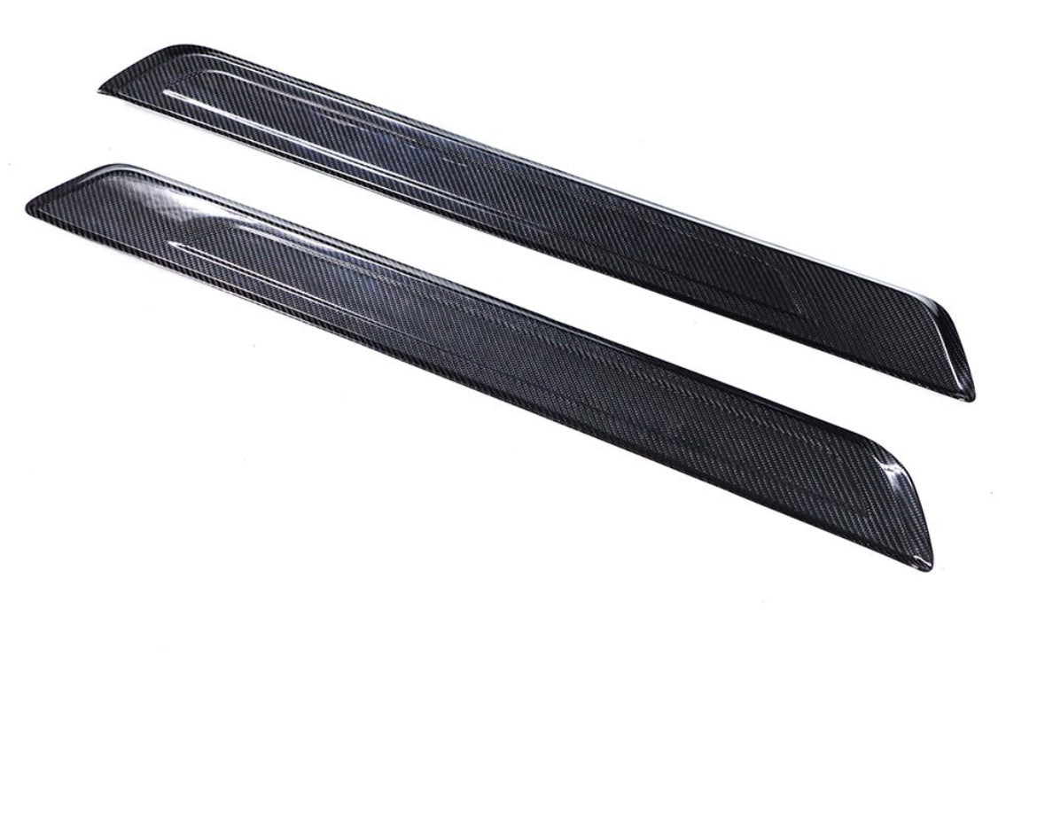 Toyota Supra MK5 Carbon Fiber Door Sill Trim