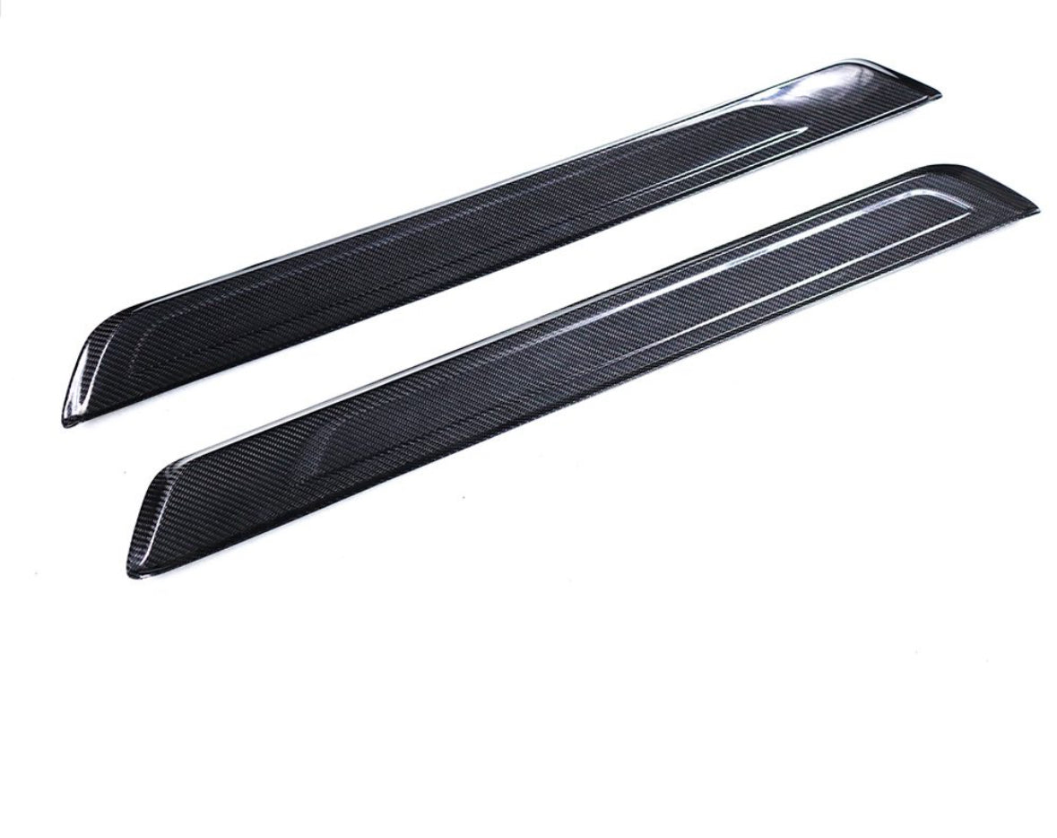 Toyota Supra MK5 Carbon Fiber Door Sill Trim