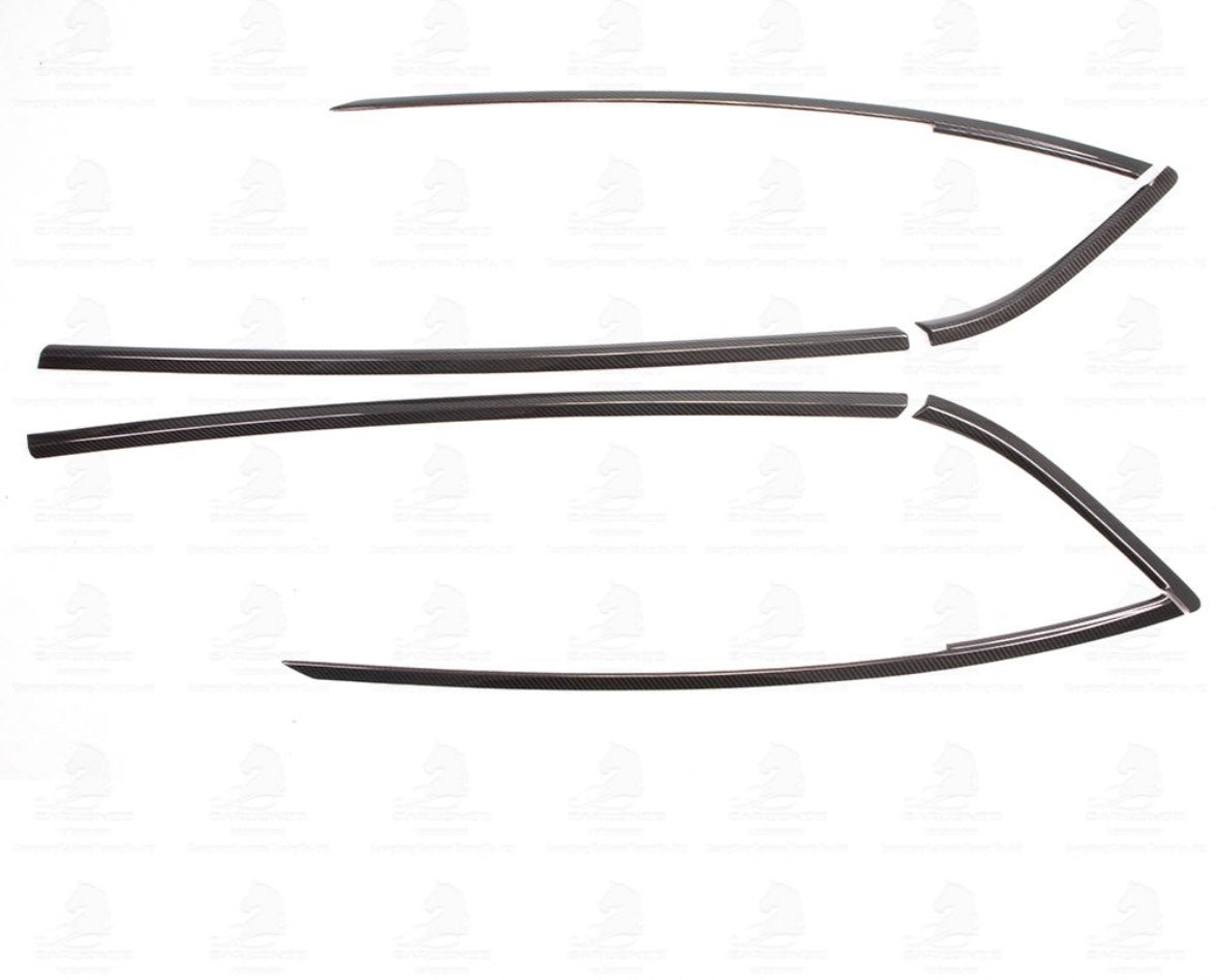 TOYOTA SUPRA MK5 CARBON FIBER WINDOW TRIM
