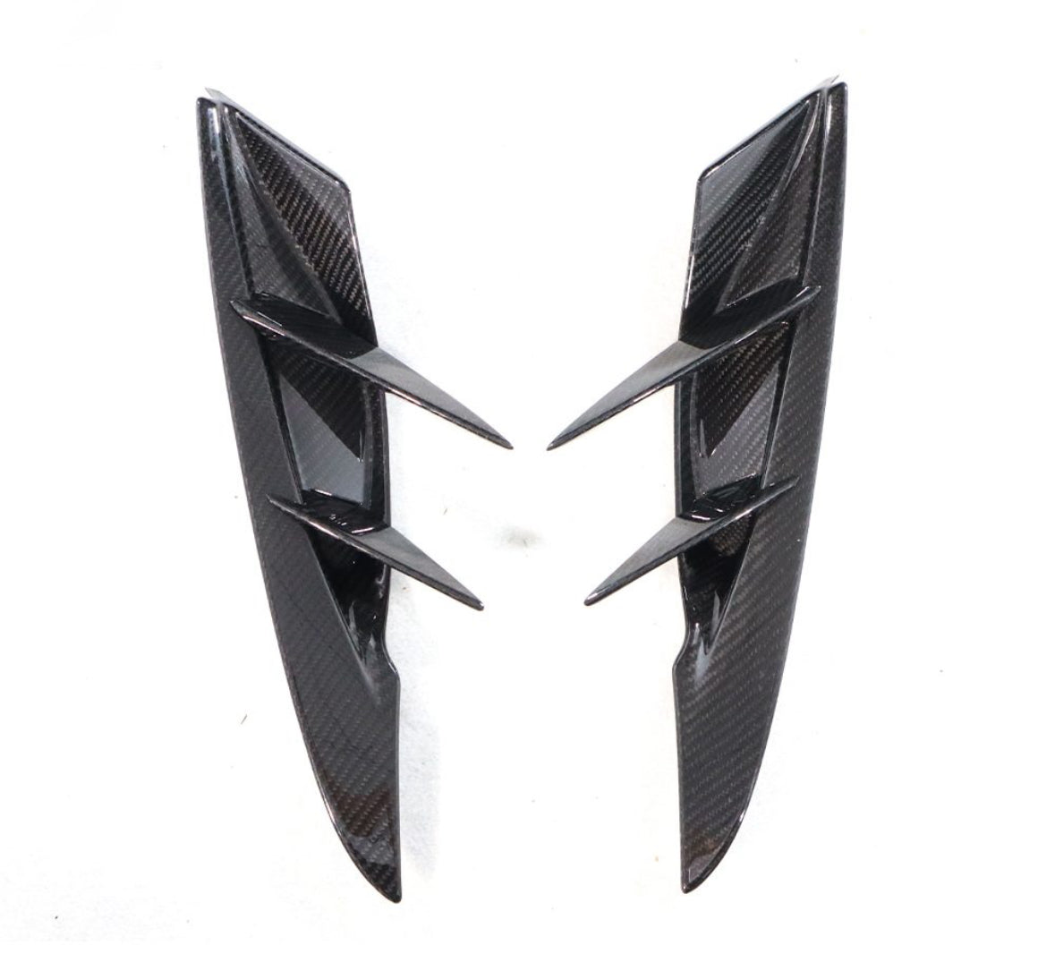 TOYOTA SUPRA MK5 CP TYPE CARBON FIBER BUMPER TRIMS