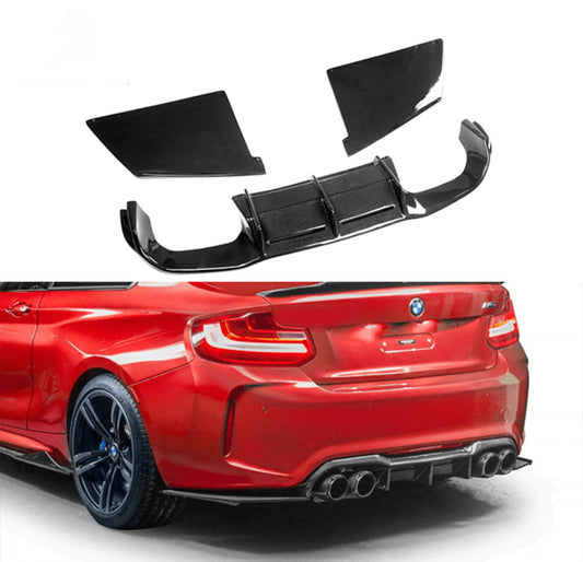 BMW F87 M2 MTC Carbon Rear Difusser 3PC