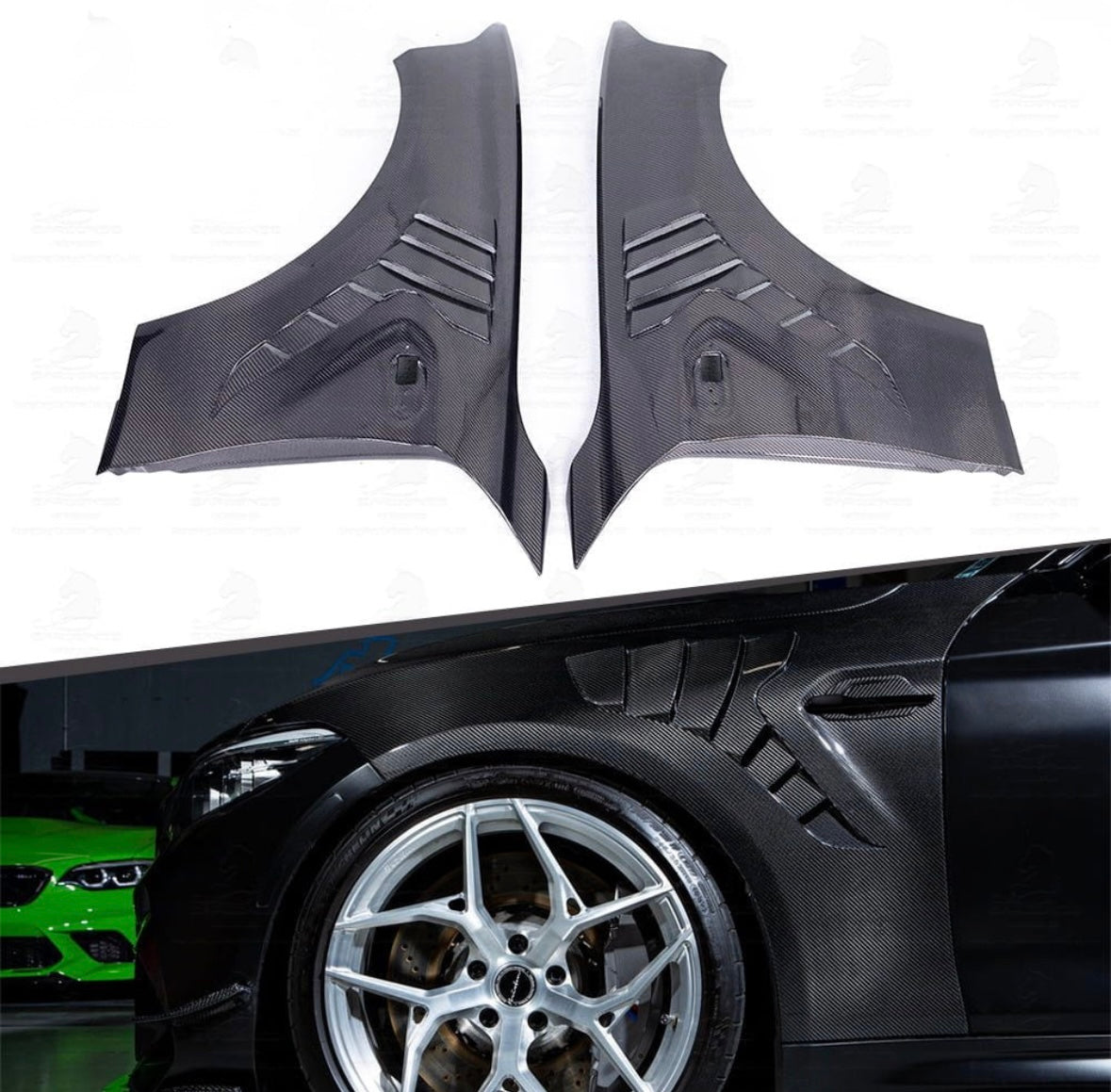 BMW F87 M2 Carbon Front Fenders