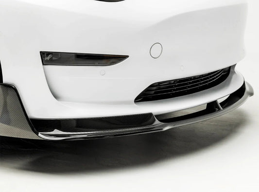 Tesla Model 3 V Type Carbon Front Lip