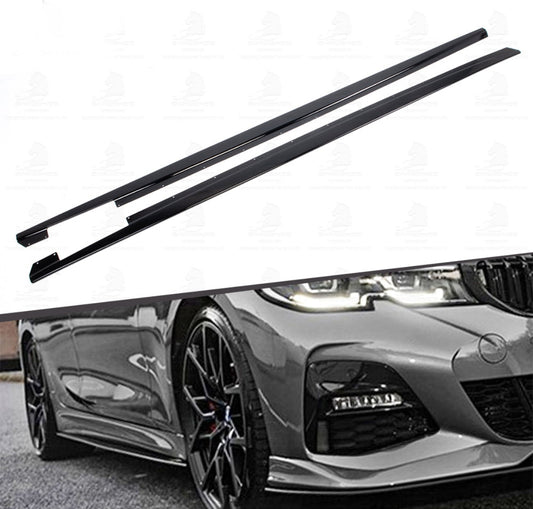 BMW G20 AC Type Gloss Black Side Skirts