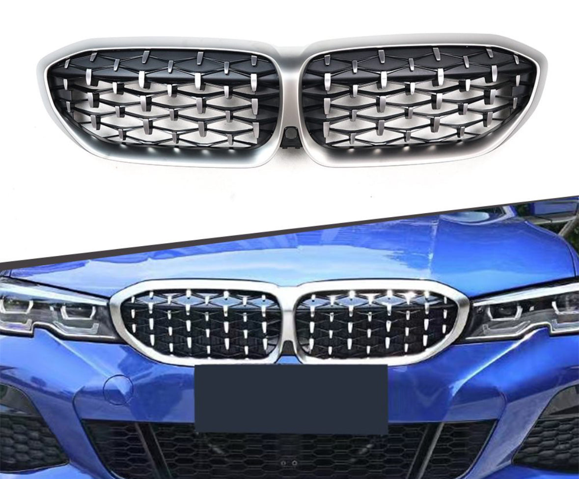 BMW G20 Diamond Titanuim Front Grille